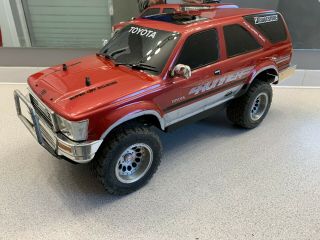RARE - Vintage Built Kyosho 1/9 R/C Toyota 4Runner Electric RC Truck - RTR 3
