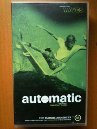 Automatic Snuff 3 Surfing Movie Occy,  Andy Irons,  Many More Rare Vhs Video