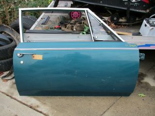 Rare 66 67 Gto Lemans Sedan Door Paint No Rust Gm 1966 1967