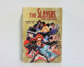 The Slayers Dvd Box Set 2000 4 - Disc First Season Anime Episodes 1 - 26 Rare