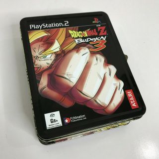 Dragon Ball Z Budokai 3 Limited Edition Ps2 Playstation 2 Collectible Tin - Rare