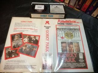 Gorky Park (1983) Rare Australian Roadshow Home Video 1st Issue Betamax Not Vhs