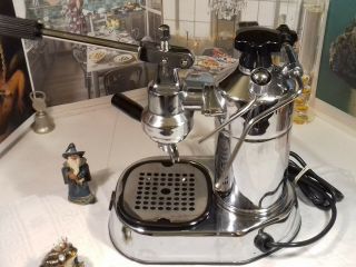 RARE La Pavoni Professional Premillenium Chrome coffee lever espresso machine 3