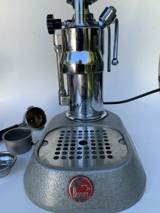 Vintage Rare Chrome La Pavoni Europiccola Espresso Machine 1962 - 1973 1st Gen