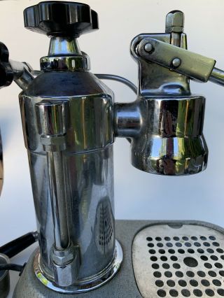 Vintage Rare Chrome La Pavoni Europiccola Espresso Machine 1962 - 1973 1st Gen 3