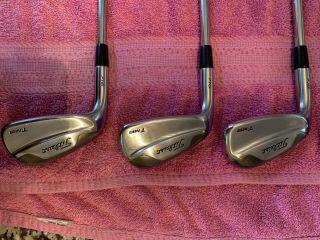 Left Handed Titleist T - Mb 716 Rare In Stiff Shaft 5 - Pw