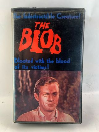 The Blob Rare Beta Not Vhs Video Tape Cult 1950s Sci - Fi Monster Horror Movie