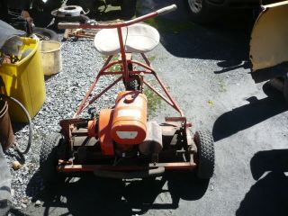 Rare Vintage Jacobsen 3 Wheeled Riding Mower Model 62 Must Be Picked Up
