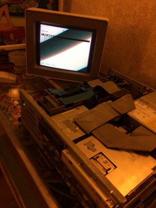 Ibm Ps/2 90 Type 8590 - Dlc Vintage Rare 486 48mb Desktop Computer