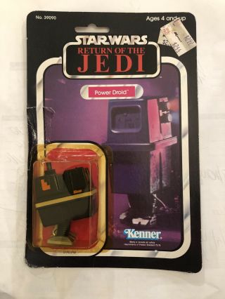 Vintage Star Wars Power Droid Rotj Figure 1983 Moc