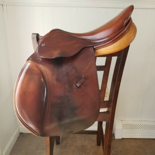 16.  5 " Pessoa A/o Saddle,  Rare French Leather