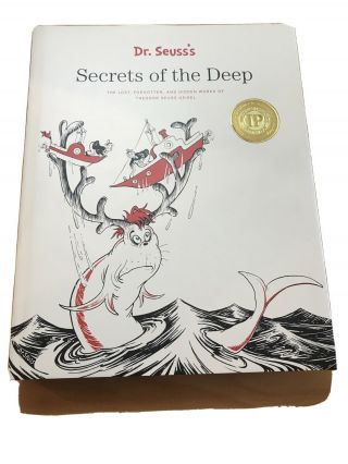 Rare Dr.  Seuss’s " Secrets Of The Deep " Book Theodor Seuss Geisel