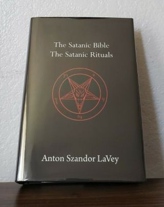 Satanic Bible & Satanic Rituals Rare