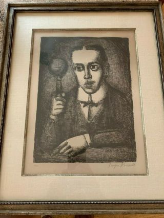 Georges Rouault - Rare Lithograph,  Hand Signed And Numbered