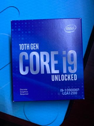 Intel I9 - 10900KF - Very Rare 2