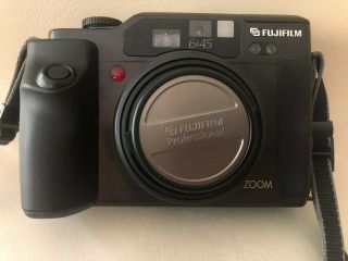 Rare Black Fujifilm Ga645 Zi Pro Medium Format Camera