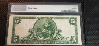 RARE 1902 $5 National Currency PMG VF30 Myerstown NB,  PA,  FR 607,  CH 5241 3