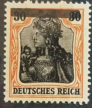 German Sarre " Saargebiet " Error,  Rare Signed Bpp Very Fine Stamps Mnh 30