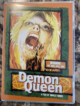Demon Queen - Dvd Massacre Video Oop Very Good Horror Rare