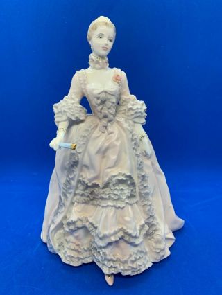 Coalport Large Limited Edition Figurine Madame De Pompadour V Rare