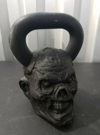 54lb Onnit Kettlebell Zombie 1.  5 Pood " Ghostface Thrilla " Rare Ships Fast