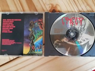 Cancer - Death Shall Rise CD 1991 Restless Vinyl Solution RARE ORG Death 2