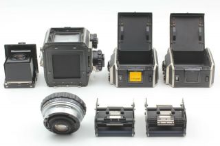 【Rare Near Mint】 Zenza Bronica EC TL II W/Nikkor P 75mm F/2.  8 Lens From Japan 3
