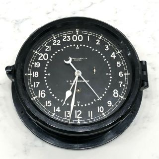 Chelsea Ship Clock U.  S.  Government Air Force 8.  5 " Rare 8taa - 221000