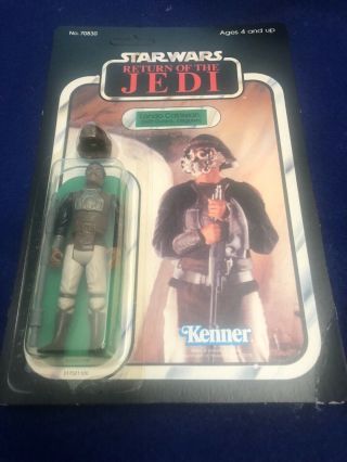 Vintage Star Wars Return Of The Jedi Lando Calrissian Skiff Moc 1983 Unpunched