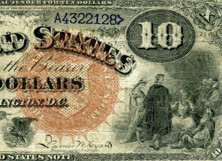 Hgr Sunday 1880 $10 Rare Jackass ( (highly Wanted))  Attractive Grade