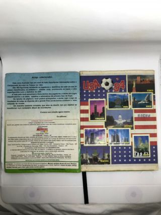 Panini 1994 USA World Cup Album 100 Complete (Brazilian Edition) RARE 2
