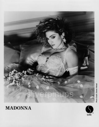 Rare Orig 1984 Madonna Steven Meisel Sire Records " Like A Virgin " Press Kit