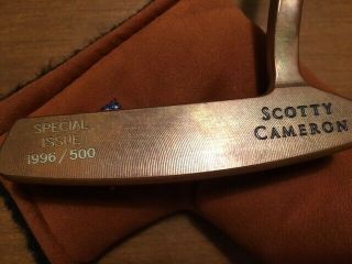 Rare Scotty Cameron Santa Fe Special Issue 1996/500 Copper