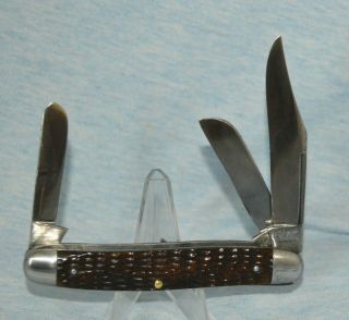 Rare Vintage Case Xx Stockman Knife 630047 1920 - 64 "