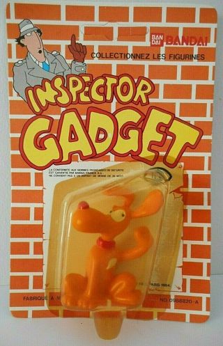 Inspecteur Gadget Figurine Fino Neuf Sous Blister 1984 Macau Inspector Gadget