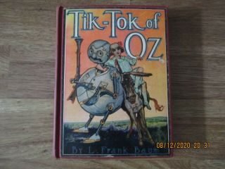 Tik - Tok Of Oz L.  Frank Baum Oz Series Book Vintage Children 