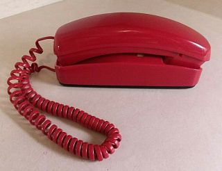 VINTAGE SOUTHWESTERN BELL HAC FC2556 FREEDOM PHONE WALL RED - VERY RARE 2