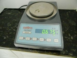 EZ6 - 500 Setra Scale 500 g - 1.  102 lbs.  W/ DRAFT SHIELD RARE & VINTAGE - A 3