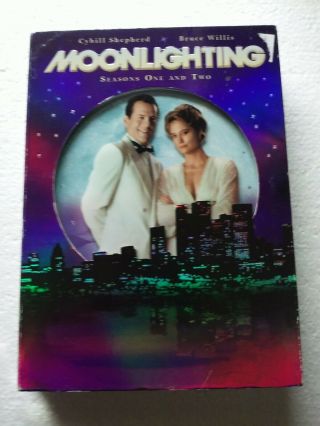 Moonlighting 1st & 2nd Seasons Dvd Set Oop Rare,  Media Or 1st Class