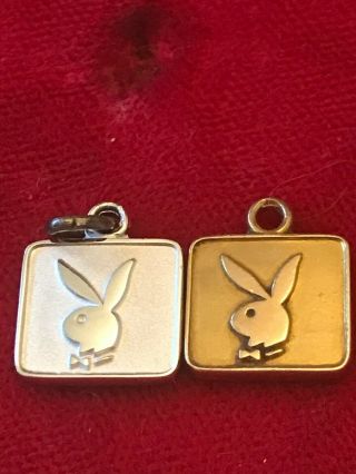 Very Rare Vintage 14k Gold & Sterling Silver Playboy Service Awards From London