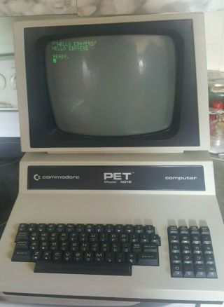 Rare Commodore 4016 Pet Computer - A Real Beauty And Great