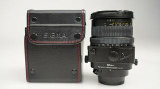 Nikon Pc Micro 85mm F2.  8d Tilt Shift Macro Lens - Rare Pro Lens For Architecture
