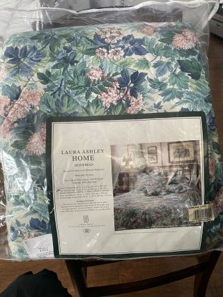 Laura Ashley Ashbourne RARE Full Bedspread IN PACKAGE 103 