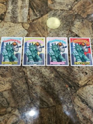 Garbage Pail Kids Parody Luis Diaz Rare Liberty Set Cards