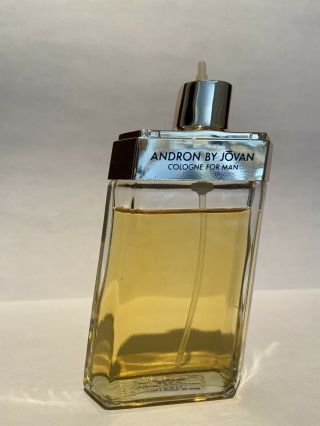 Andron By Jovan Cologne For Men 2 Oz/60 Ml 90 Full,  No Sprayer See Pictures Rare