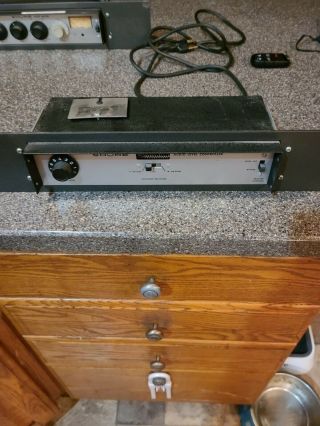 Vintage Shure M62v Level Loc Audio Level Controller - Rare Preamplifier As - Is