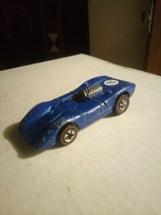 Hotwheels Redline Ferrari 312p Blue Enamel Rare