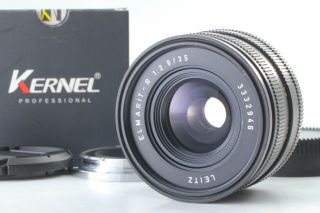 ✈︎fedex✈︎ Rare Last Version Leica Elmarit - R E55 35mm F2.  8 11231 Lr - Nf Adapter
