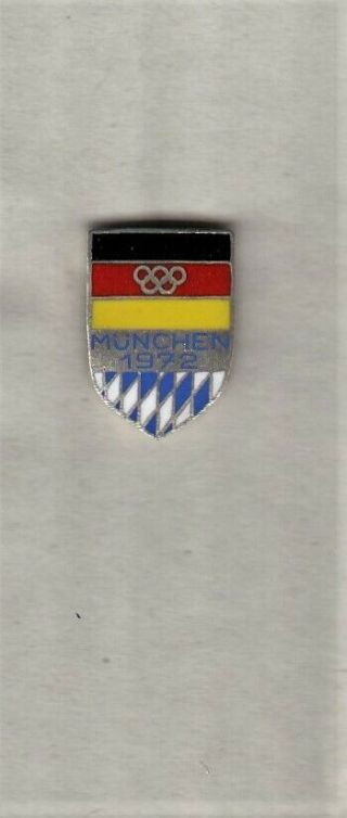 Very Rare Olympic Summer Games Munich 1972 Noc Germany Delegation Stick Pin