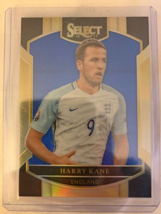 2016 - 17 Panini Select Soccer Harry Kane Field Level Blue 107/299 Rc Rare